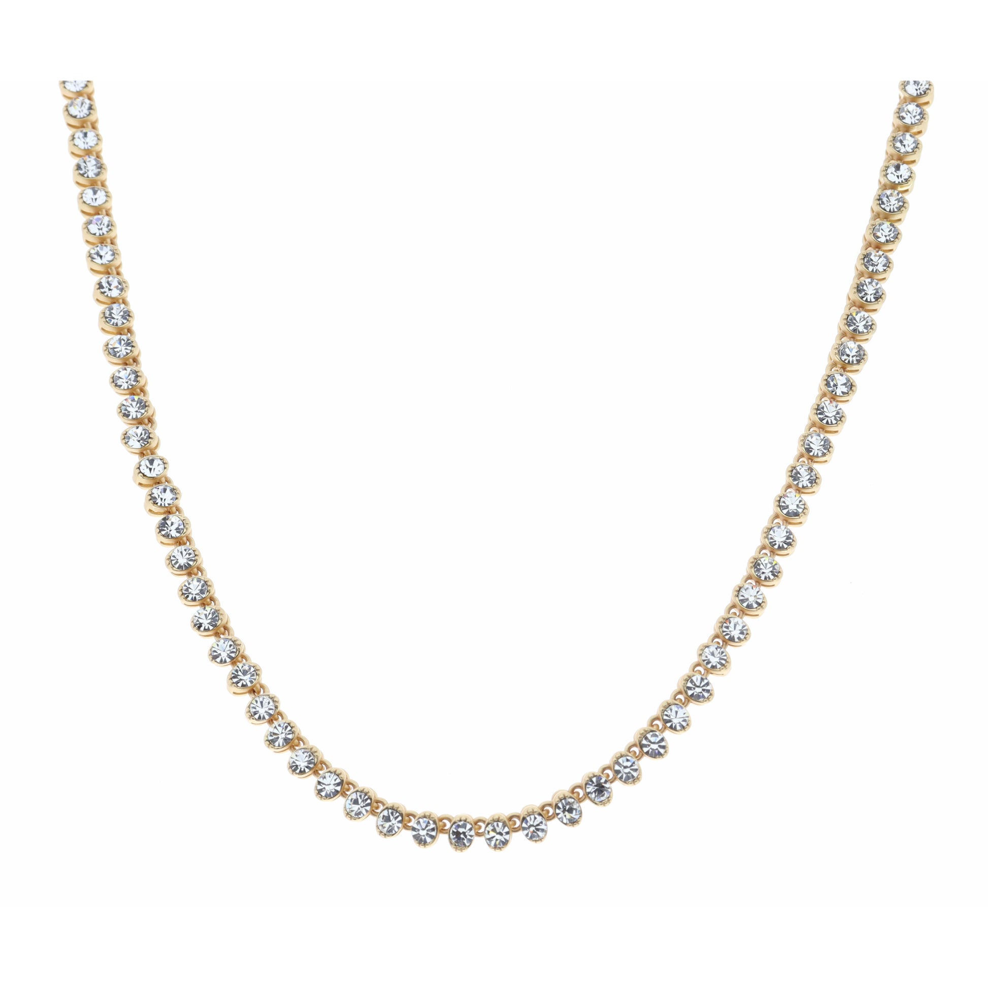 16" Oval Shaped Necklace, 2" Ext