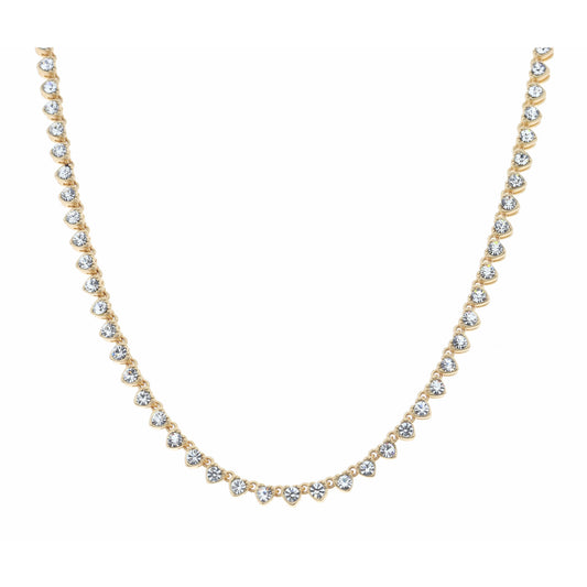 16" Heart Shaped Necklace, 2" Ext
