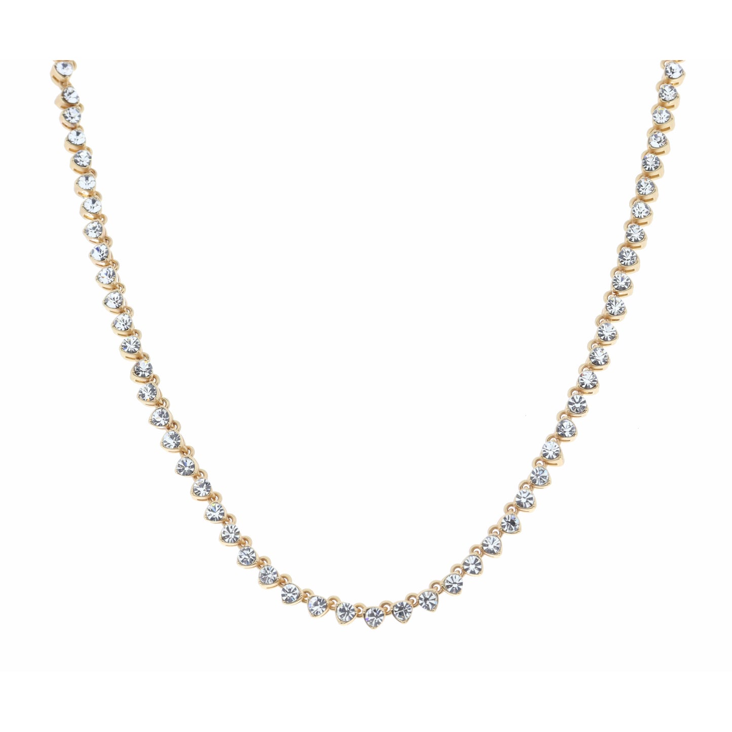16" Teardrop Shaped Necklace, 2" Ext