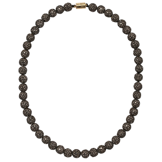 Kids Jet Bling Disco Ball Beaded Necklace