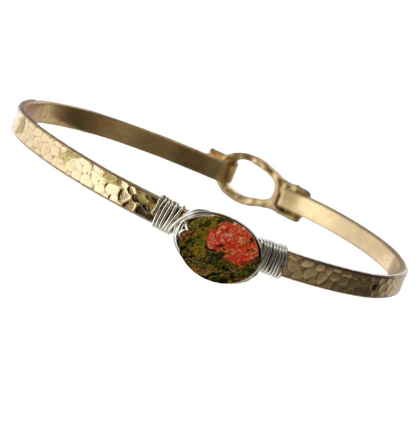 Single Stone Jasper Bracelet