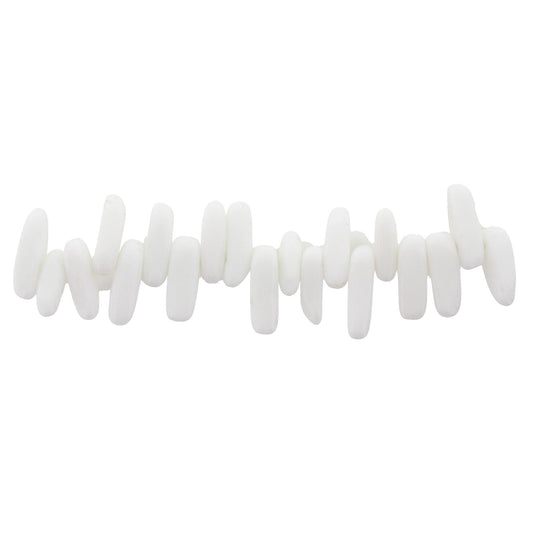 White Stone Stacked Stretch Bracelet