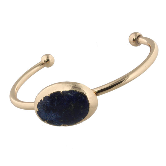 Oval Sodalite Cuff Bracelet