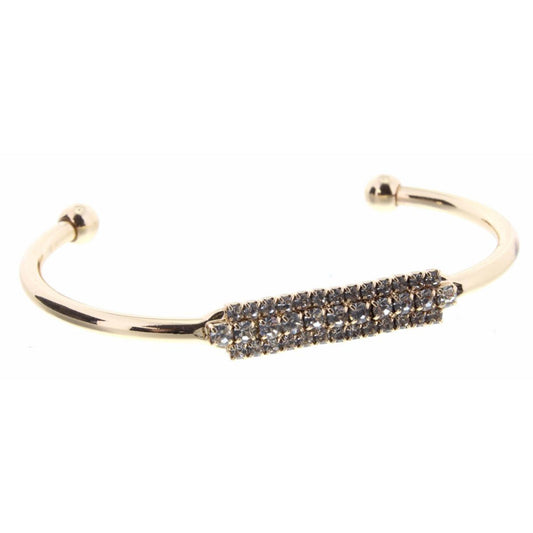 Mini Circle Cluster Cuff Bracelet