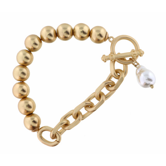 Pearl Drop Bracelet