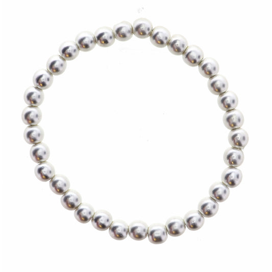 Silver Beaded Bracelet