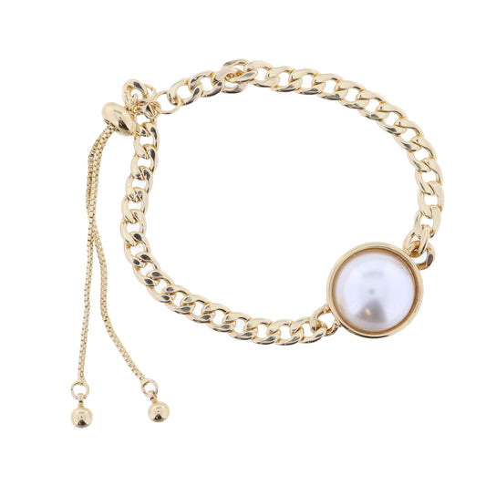 Pearl Circle Bracelet