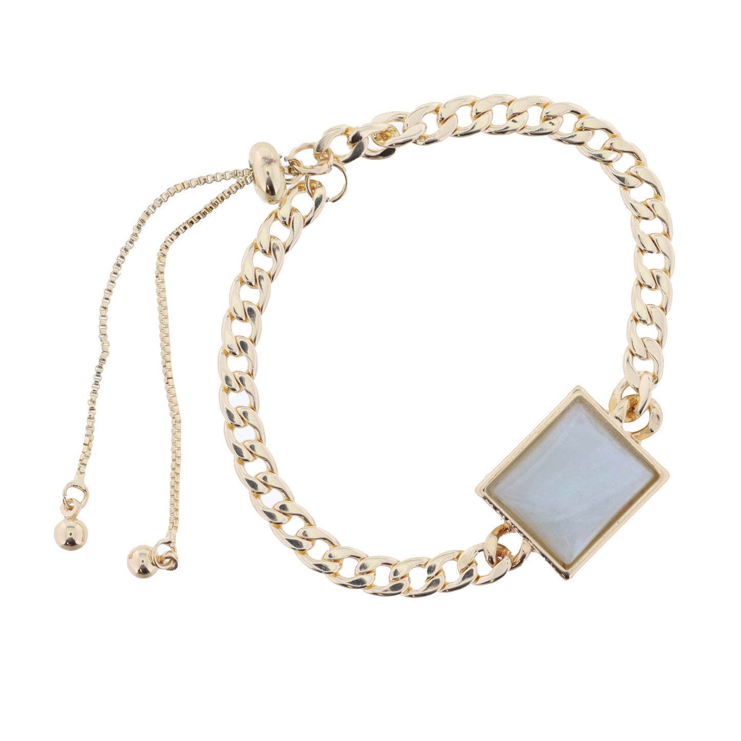 Amazonite Square Bracelet