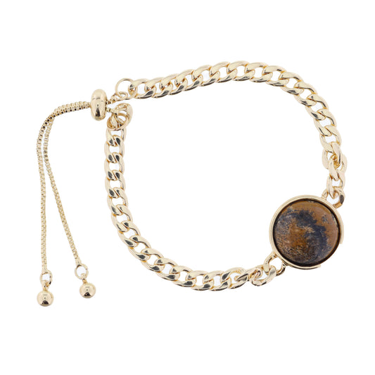 Picture Jasper Circle Bracelet