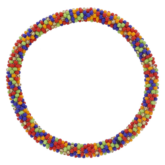 Multi Seed Beaded Bracelet, 7.5" Around