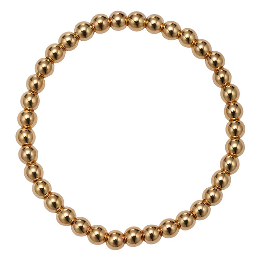 Gold Beaded Bracelet