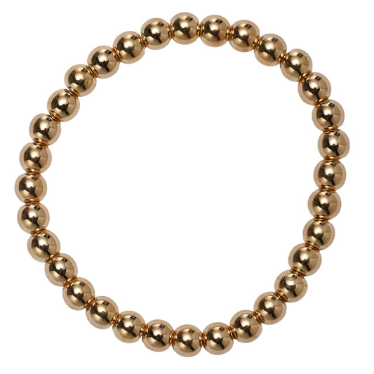 Medium Gold Beaded Bracelet