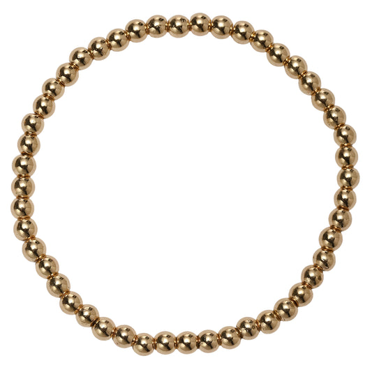 Gold Beaded Bracelet