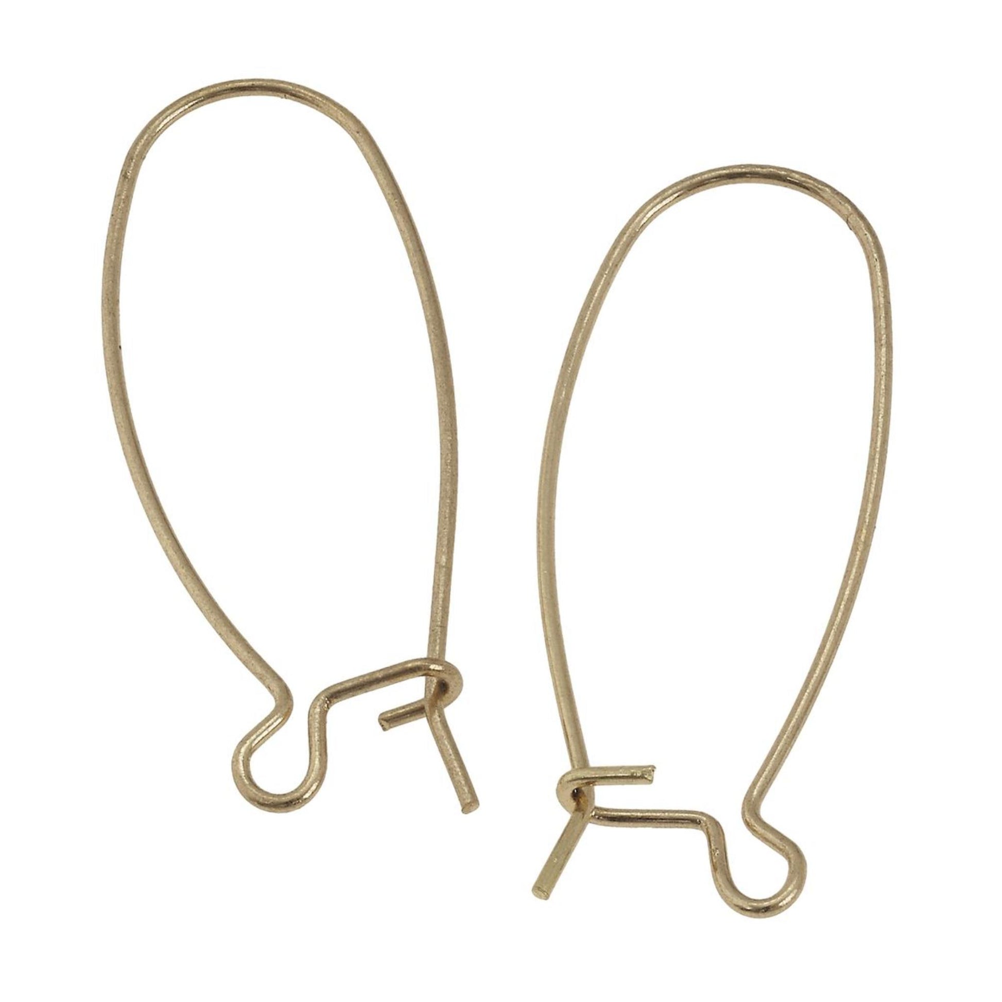 Gold Wire Earring 1