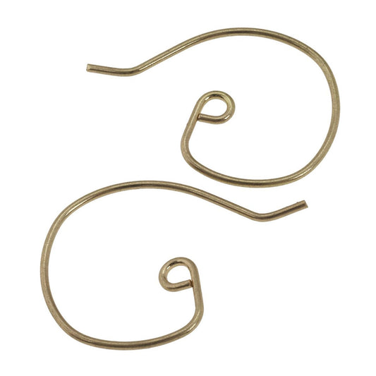 Gold Wire Earring 2