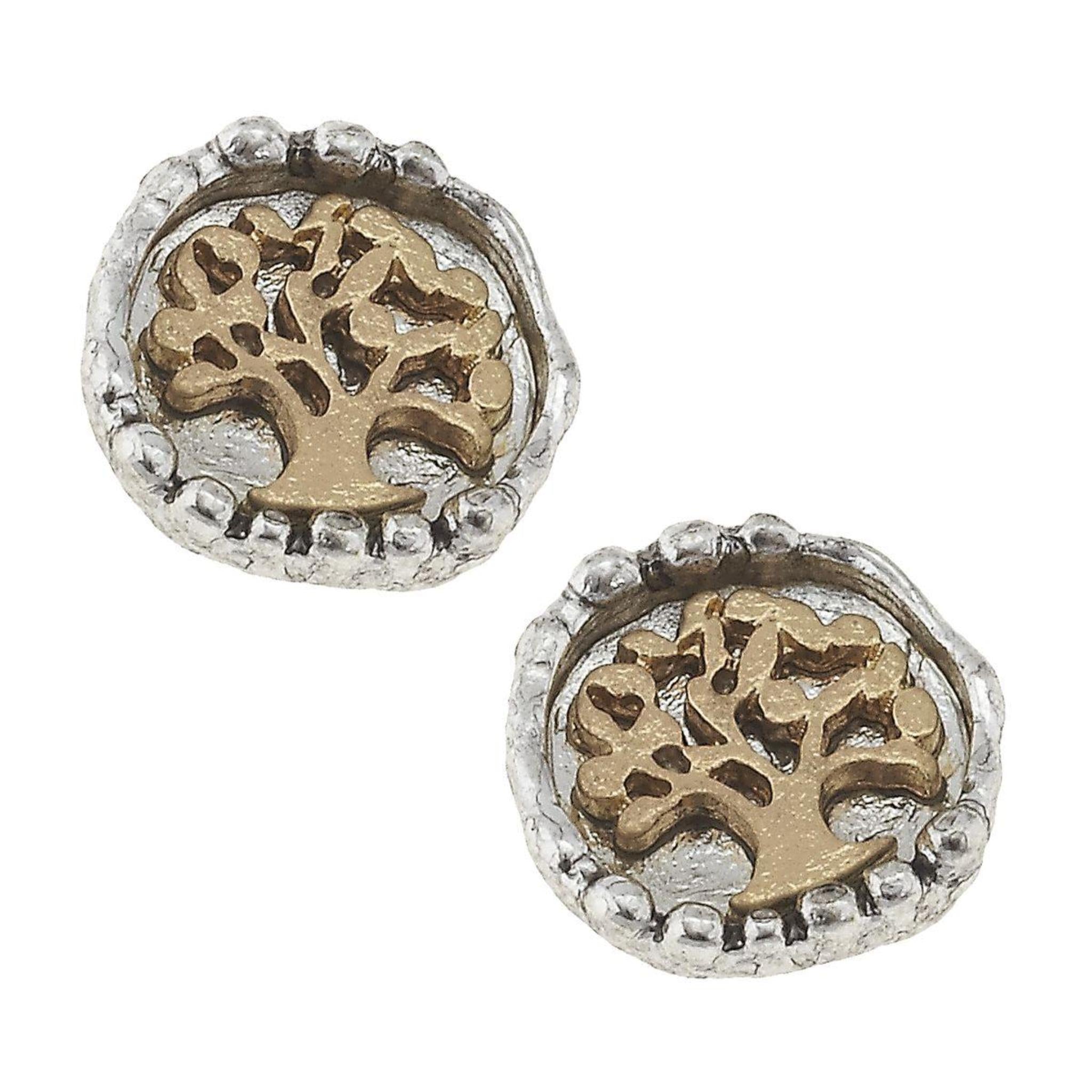 Tree Stud Earring