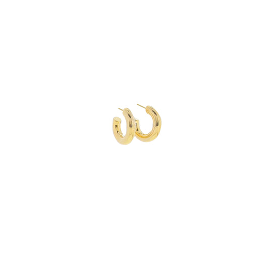 18K Gold Plated Small Hoop Earring