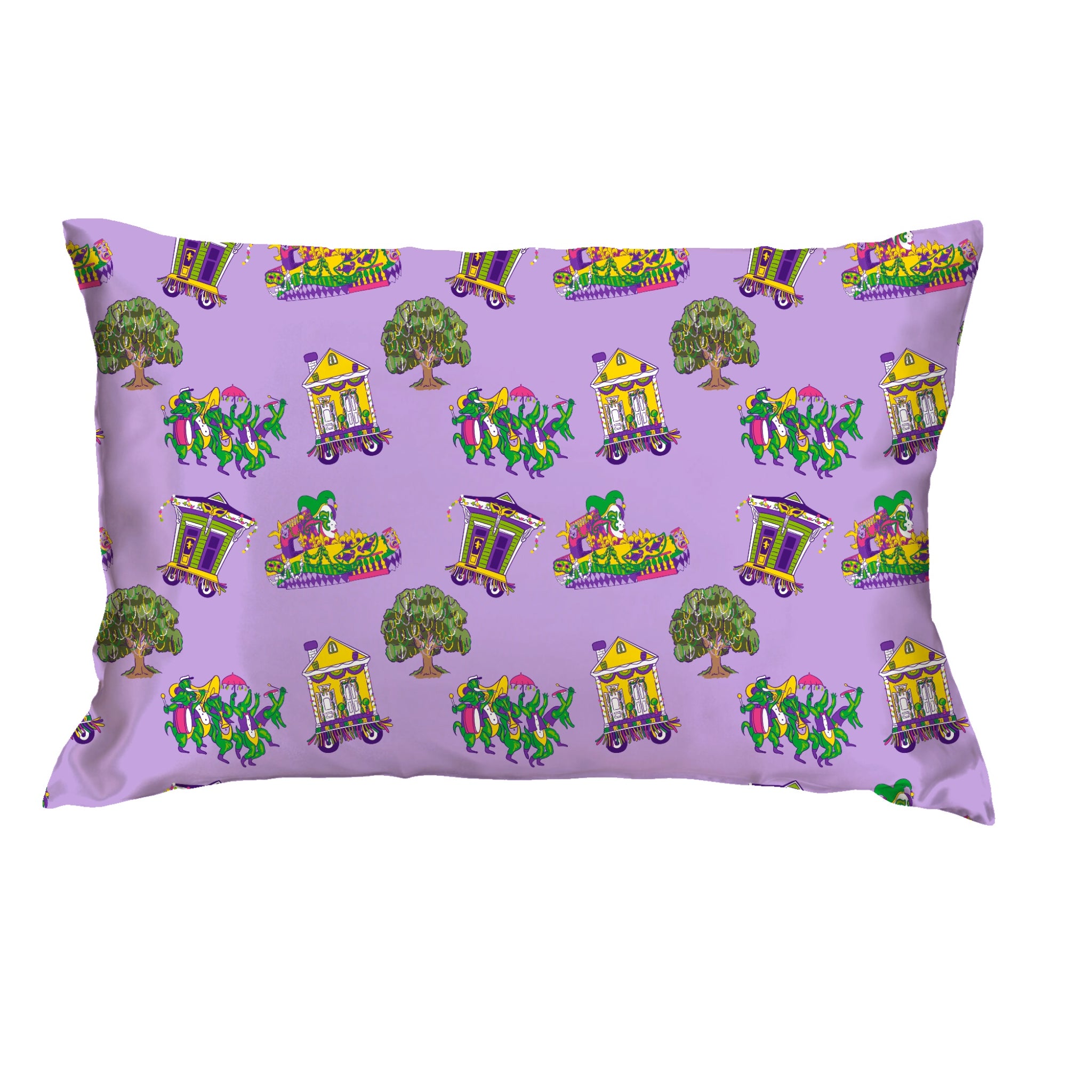 Krewe Satin Pillow Case