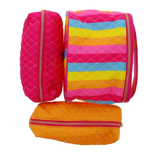 Sunset Stripes Travel Organizer