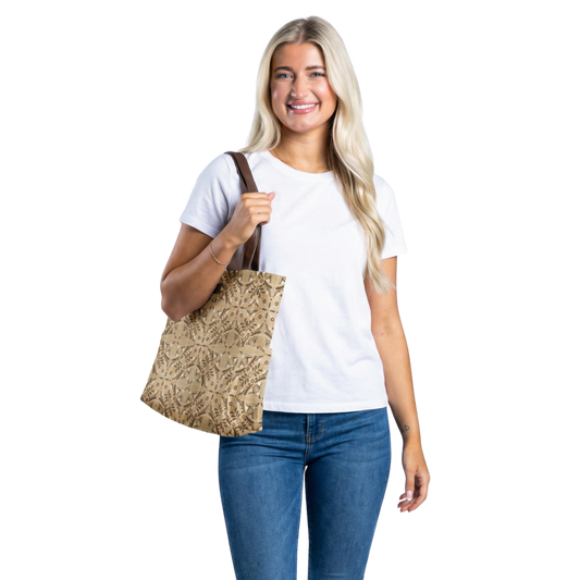 I'm A Natural At Neutral Tan Tote Bag - Stylish Everyday Carryall