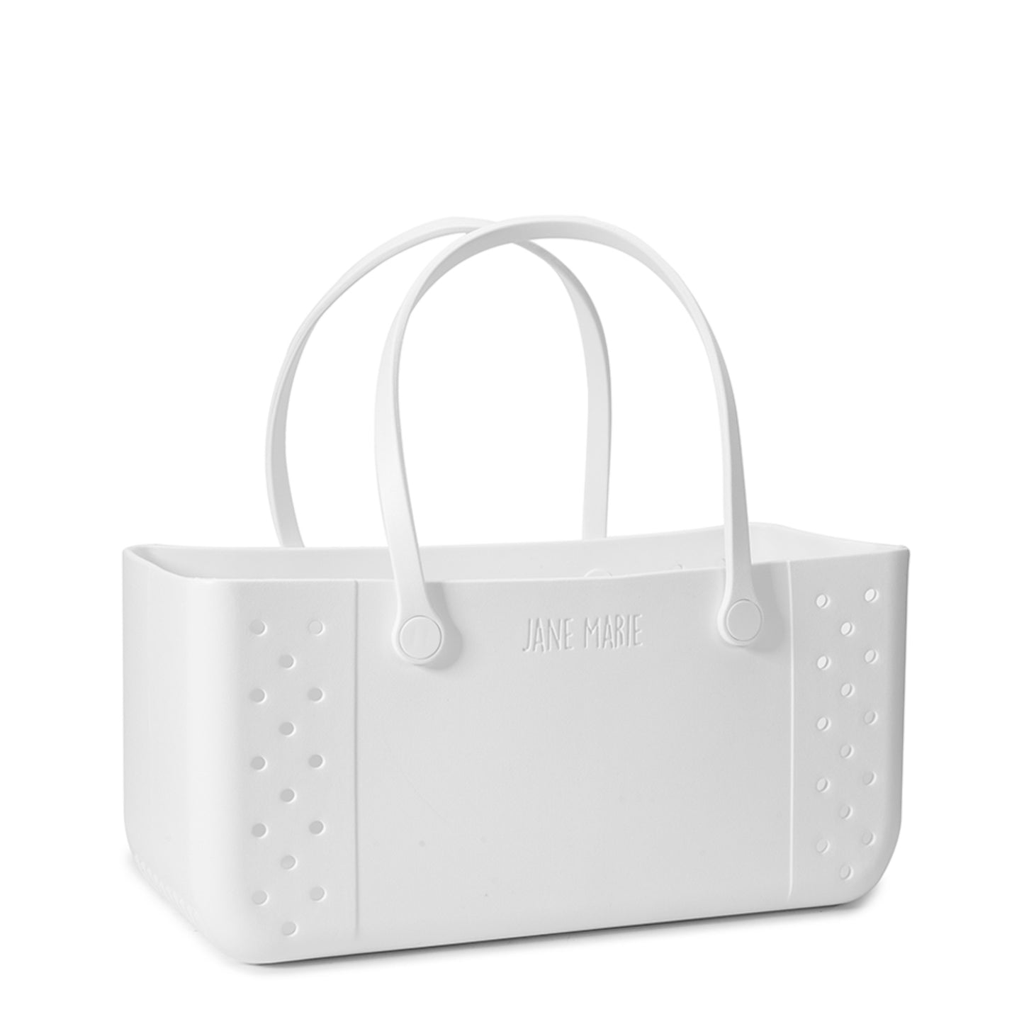 White Linen Large Multi Purpose Tote