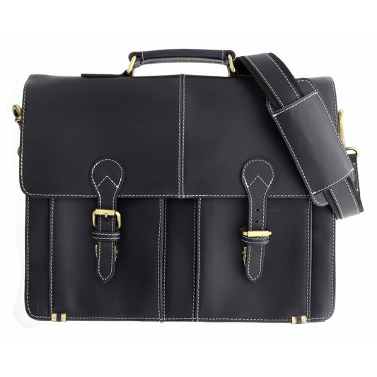 Midnight Blue Shoulder Briefcase