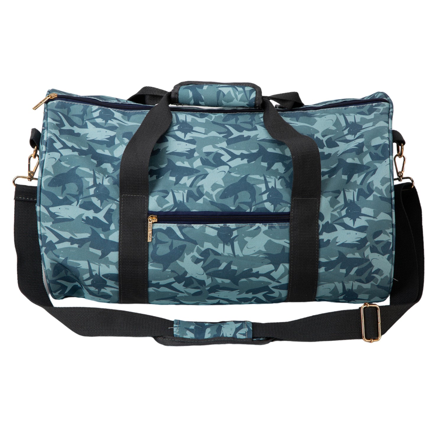 Kids A Shiver of Sharks Overnight Duffel