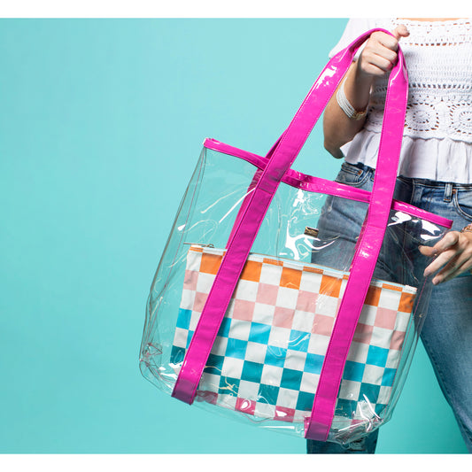 Like, Totally Clear Tote with Insert