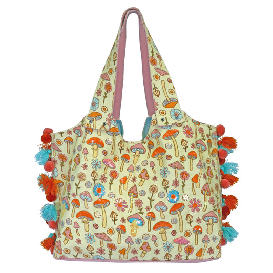 Mushroom Fields Tote