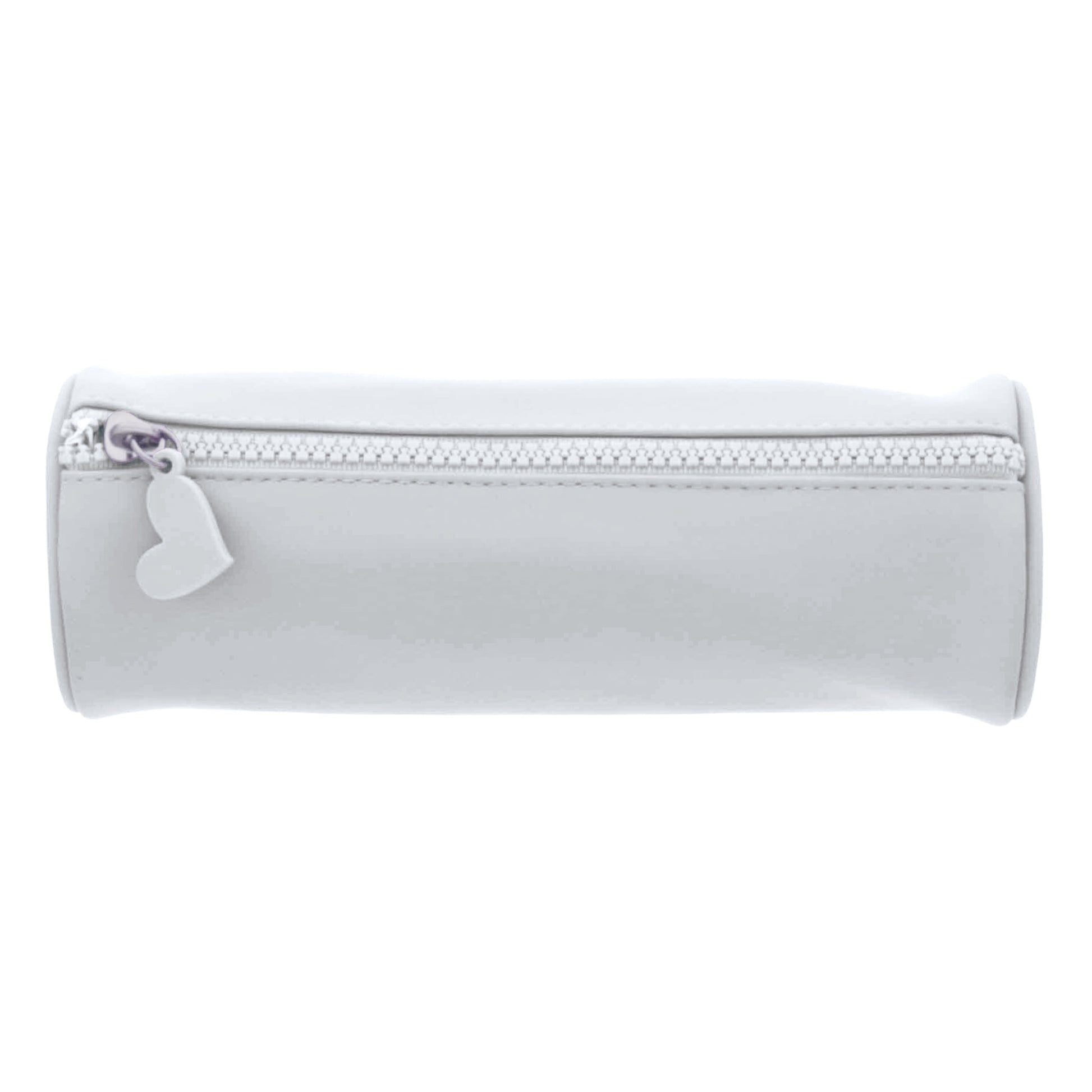 Bright White Small Zipper Pouch