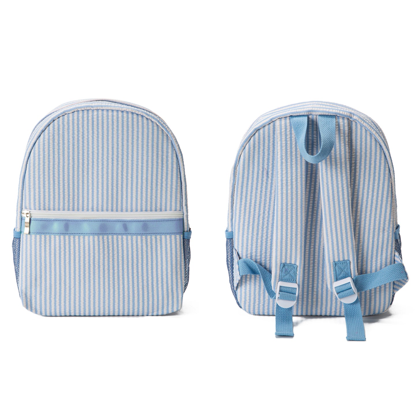 Kids Seersucker Brooks Backpack