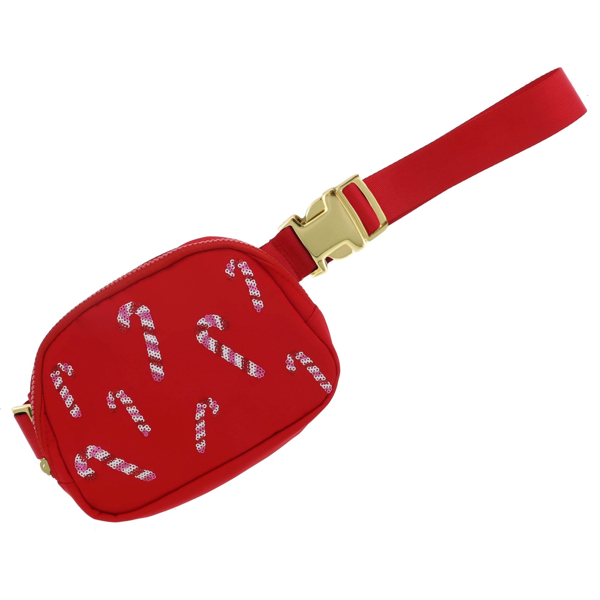Candy Cane QT Belt Bag