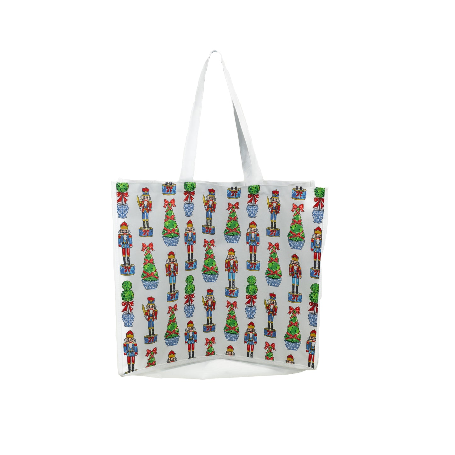 Festive Nutcracker Large Tote