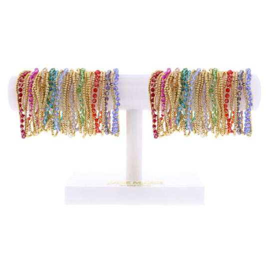 Golden Stack Bracelets, No Display Package