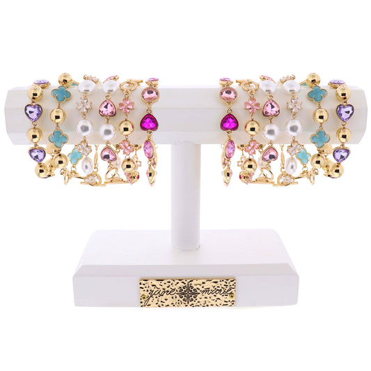 Crystal Bracelets, No Display Package