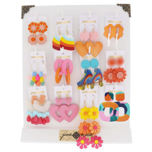 Drama! Earrings, No Display Package