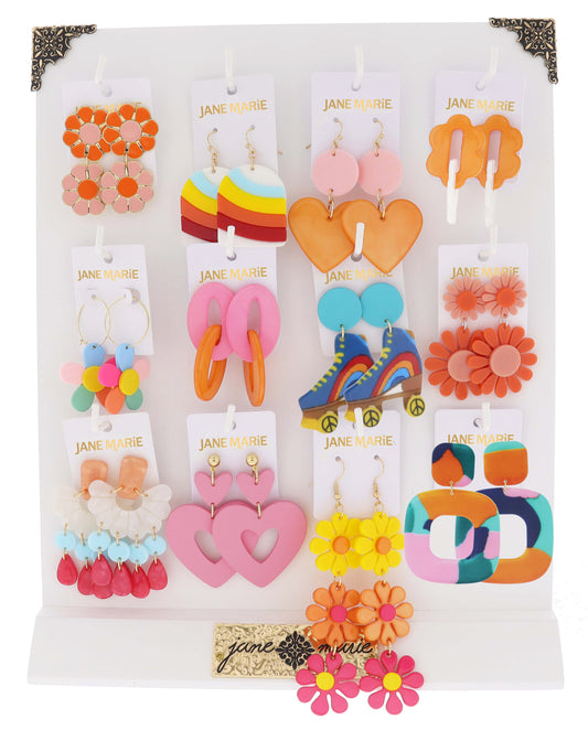Summer Splash! Earrings, No Display Package