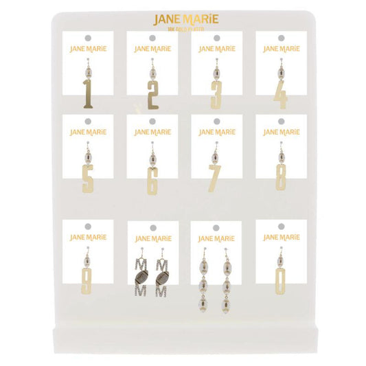 I Got Your Number! Earrings, Display Package