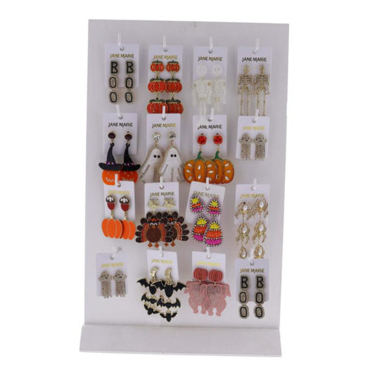 Fall Y'all! Earrings, Display Package