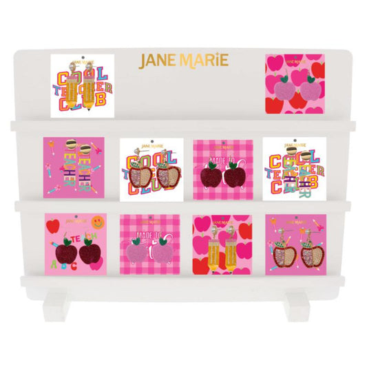 Teach Me! Earrings, Display Package