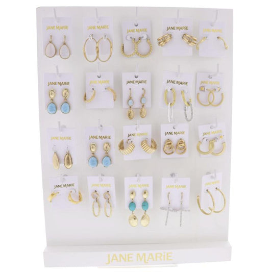 Bowie Earrings, Display Package