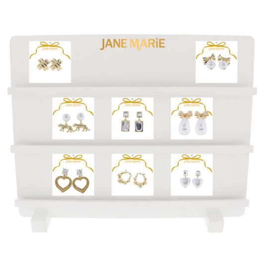 Belle Earrings, Display Package