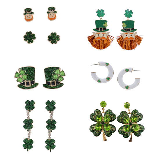 All The Luck! Earrings, No Display Package