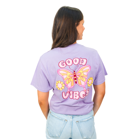 Good Vibes Crew Neck T-Shirt
