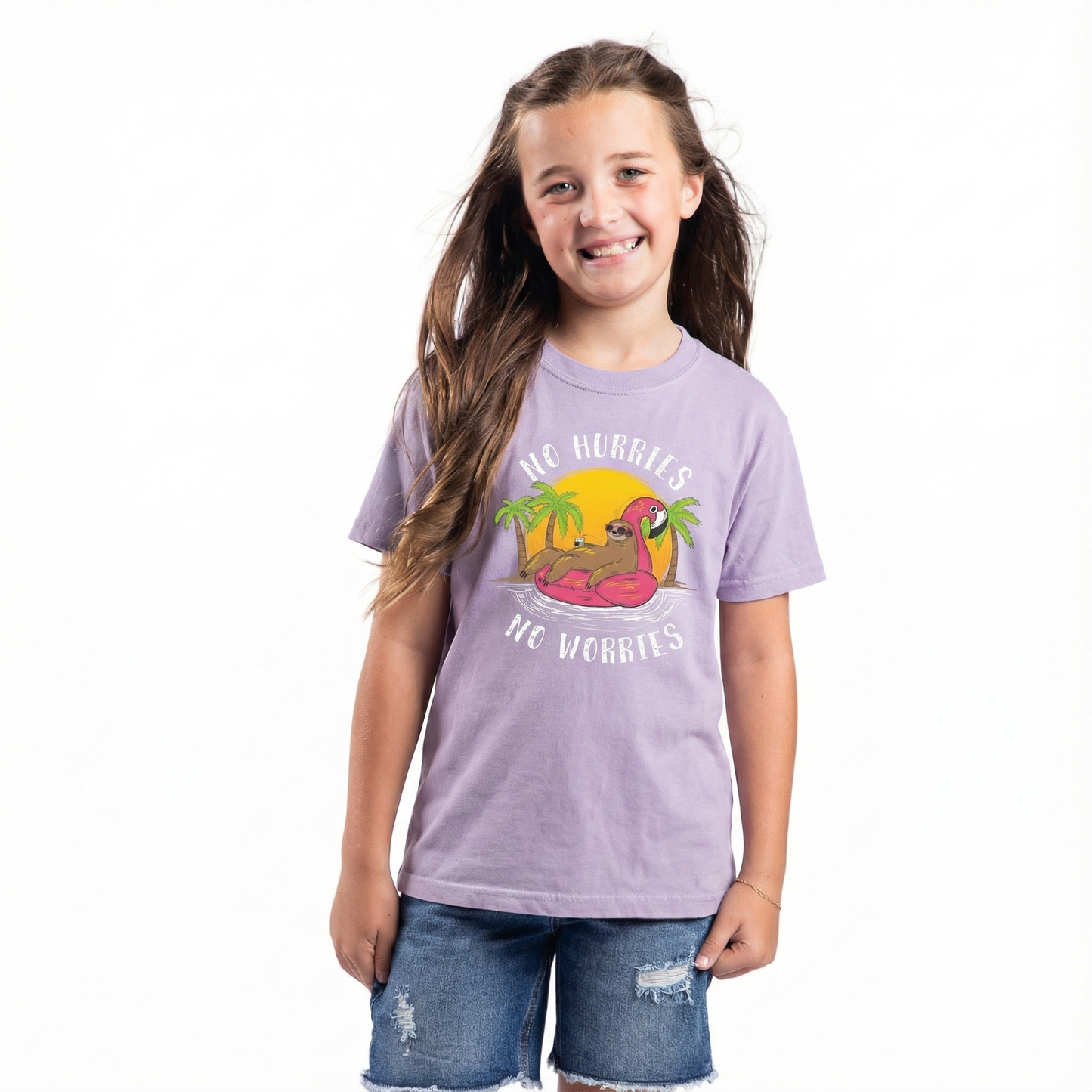 Kids No Hurries No Worries T-Shirt